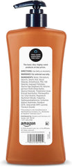 Amazon Basics Moisturizing Cocoa Butter Body Lotion for Dry Skin, Non-Greasy, Paraben Free, Lightly Scented, 20.3 Fl Oz