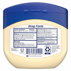 Vaseline Petroleum Jelly Original 3 Count Provides Dry Skin Relief And Protects Minor Cuts Dermatologist Recommended And Locks In Moisture 13oz (Pack of 2)