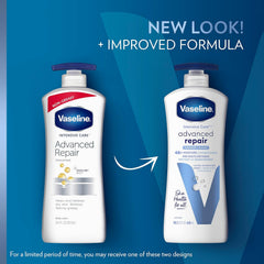 Vaseline Intensive Care Unscented Advanced Repair Body Lotion - Ultra-Hydrating & Intensive Care Body Lotion for Dry Skin Cocoa Radiant Lotion Made with Ultra-Hydrating