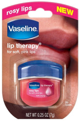Vaseline Rosy Lip Therapy, 0.25 oz - 11pk