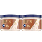 Vaseline Illuminate Me Whipped Body Butter 2-Pack – Lightweight Moisturizer for Luminous, Glowing Skin, 11 Oz Ea