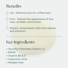 Marini SkinSolutions C-ESTA Face Serum - Lifts, Firms & Protects with Vitamin C, DMAE & Hyaluronic Acid - All Skin Types - Made in the USA - 1 fl oz