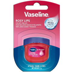 Vaseline Lip Therapy Rosy Lips Mini 8-Pack – Rose-Tinted Lip Balm, Moisturizer for Soft, Pink Glow, 0.25 OZ Ea