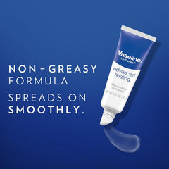 Vaseline Intensive Care Lotion, Unscented, Advanced Repair – Non-Greasy Moisturizer for Extremely Dry Skin + Professional Lip Therapy Tube