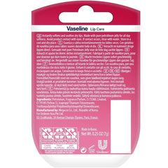 Vaseline Lip Therapy Rosy Lips Mini 8-Pack – Rose-Tinted Lip Balm, Moisturizer for Soft, Pink Glow, 0.25 OZ Ea