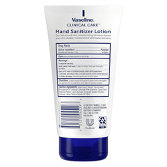 Vaseline Hand Sanitizer Lotion 2-in-1 Hydrating Skincare 4 Ct Moisturize and Kills Germs with Vitamin E 5.1 oz
