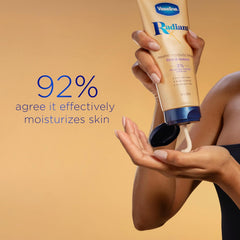 Vaseline Radiant X Firm & Restore with Pro-Retinol, Niacinamide & Coconut Oil, Nourishing Body Lotion 8 oz