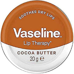 Vaseline Lip Therapy Petroleum Jelly Cocoa Butter, 20 g