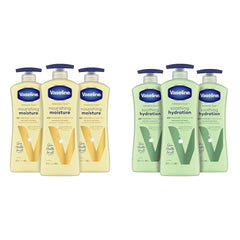 Vaseline Intensive Care Nourishing Moisture Body Lotion for Dry Skin & Intensive Care Body Lotion for Dry Skin Soothing Hydration Lotion