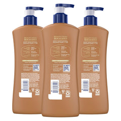 Vaseline Intensive Care Body Lotion Cocoa Radiant 3 count for Dry Skin Lotion Made with Ultra-Hydrating Lipids and Pure Cocoa Butter for a Long-Lasting, Radiant Glow 20.3 Oz