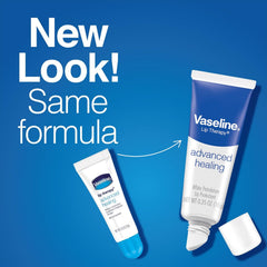 Vaseline Intensive Care Lotion, Unscented, Advanced Repair – Non-Greasy Moisturizer for Extremely Dry Skin + Professional Lip Therapy Tube