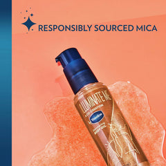 Vaseline Illuminate Me Body Butter & Oil - Shimmering Body Bronzer, Hydrating Whipped Organic Shea Butter with 24-Hour Moisture for Melanin-Rich Skin, Radiant Glow Oil (2 Piece Set)